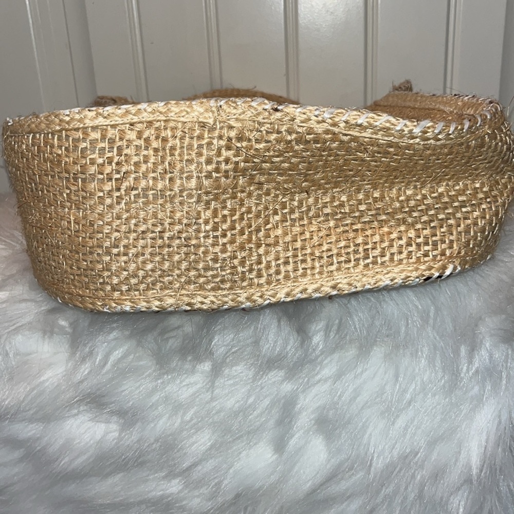 Colorful tropical beachy vintage straw handbag purse beautiful colorful flowers - Picture 7 of 12